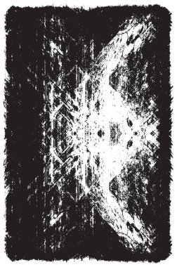 Grunge siyah ve beyaz kentsel vektör doku şablon. Karanlık dağınık toz sıkıntı arka plan kaplaması. Gürültü ve tahıl ile soyut noktalı, çizik, Vintage efekti oluşturmak kolay. Yaşlanma tasarım öğesi