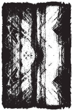 Grunge siyah ve beyaz kentsel vektör doku şablon. Karanlık dağınık toz sıkıntı arka plan kaplaması. Gürültü ve tahıl ile soyut noktalı, çizik, Vintage efekti oluşturmak kolay. Yaşlanma tasarım öğesi