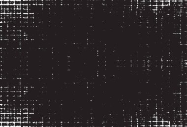 Grunge siyah ve beyaz kentsel vektör doku şablon. Karanlık dağınık toz sıkıntı arka plan kaplaması. Gürültü ve tahıl ile soyut noktalı, çizik, Vintage efekti oluşturmak kolay. Yaşlanma tasarım öğesi