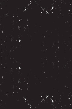 Grunge siyah ve beyaz kentsel vektör doku şablon. Karanlık dağınık toz sıkıntı arka plan kaplaması. Gürültü ve tahıl ile soyut noktalı, çizik, Vintage efekti oluşturmak kolay. Yaşlanma tasarım öğesi