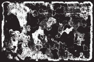 Grunge siyah ve beyaz kentsel vektör doku şablon. Karanlık dağınık toz sıkıntı arka plan kaplaması. Gürültü ve tahıl ile soyut noktalı, çizik, Vintage efekti oluşturmak kolay. Yaşlanma tasarım öğesi