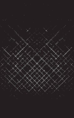 Grunge siyah ve beyaz kentsel vektör doku şablon. Karanlık dağınık toz sıkıntı arka plan kaplaması. Gürültü ve tahıl ile soyut noktalı, çizik, Vintage efekti oluşturmak kolay. Yaşlanma tasarım öğesi