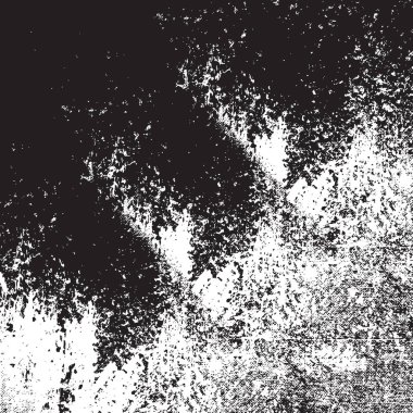 Grunge siyah ve beyaz kentsel vektör doku şablon. Karanlık dağınık toz sıkıntı arka plan kaplaması. Gürültü ve tahıl ile soyut noktalı, çizik, Vintage efekti oluşturmak kolay. Yaşlanma tasarım öğesi