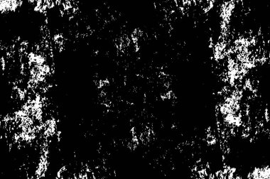 Grunge siyah ve beyaz kentsel vektör doku şablon. Karanlık dağınık toz sıkıntı arka plan kaplaması. Gürültü ve tahıl ile soyut noktalı, çizik, Vintage efekti oluşturmak kolay. Yaşlanma tasarım öğesi