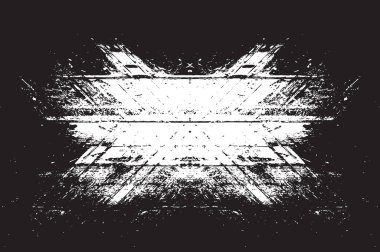 Grunge siyah ve beyaz kentsel vektör doku şablon. Karanlık dağınık toz sıkıntı arka plan kaplaması. Gürültü ve tahıl ile soyut noktalı, çizik, Vintage efekti oluşturmak kolay. Yaşlanma tasarım öğesi