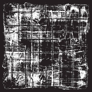 Grunge siyah ve beyaz kentsel vektör doku şablon. Karanlık dağınık toz sıkıntı arka plan kaplaması. Gürültü ve tahıl ile soyut noktalı, çizik, Vintage efekti oluşturmak kolay. Yaşlanma tasarım öğesi