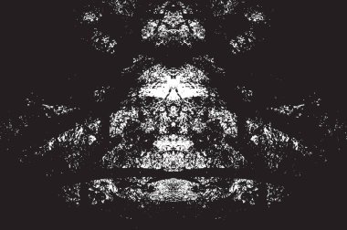 Grunge siyah ve beyaz kentsel vektör doku şablon. Karanlık dağınık toz sıkıntı arka plan kaplaması. Gürültü ve tahıl ile soyut noktalı, çizik, Vintage efekti oluşturmak kolay. Yaşlanma tasarım öğesi