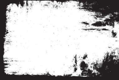 Grunge siyah ve beyaz kentsel vektör doku şablon. Karanlık dağınık toz sıkıntı arka plan kaplaması. Gürültü ve tahıl ile soyut noktalı, çizik, Vintage efekti oluşturmak kolay. Yaşlanma tasarım öğesi