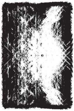 Grunge siyah ve beyaz kentsel vektör doku şablon. Karanlık dağınık toz sıkıntı arka plan kaplaması. Gürültü ve tahıl ile soyut noktalı, çizik, Vintage efekti oluşturmak kolay. Yaşlanma tasarım öğesi