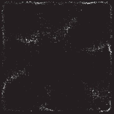 Grunge siyah ve beyaz kentsel vektör doku şablon. Karanlık dağınık toz sıkıntı arka plan kaplaması. Gürültü ve tahıl ile soyut noktalı, çizik, Vintage efekti oluşturmak kolay. Yaşlanma tasarım öğesi