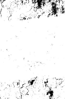 Grunge siyah ve beyaz kentsel vektör doku şablon. Karanlık dağınık toz sıkıntı arka plan kaplaması. Gürültü ve tahıl ile soyut noktalı, çizik, Vintage efekti oluşturmak kolay. Yaşlanma tasarım öğesi