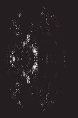 Grunge siyah ve beyaz kentsel vektör doku şablon. Karanlık dağınık toz sıkıntı arka plan kaplaması. Gürültü ve tahıl ile soyut noktalı, çizik, Vintage efekti oluşturmak kolay. Yaşlanma tasarım öğesi