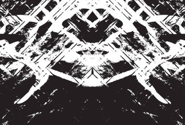 Grunge siyah ve beyaz kentsel vektör doku şablon. Karanlık dağınık toz sıkıntı arka plan kaplaması. Gürültü ve tahıl ile soyut noktalı, çizik, Vintage efekti oluşturmak kolay. Yaşlanma tasarım öğesi