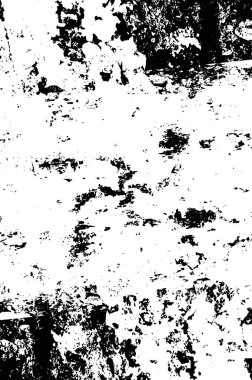 Grunge siyah ve beyaz kentsel vektör doku şablon. Karanlık dağınık toz sıkıntı arka plan kaplaması. Gürültü ve tahıl ile soyut noktalı, çizik, Vintage efekti oluşturmak kolay. Yaşlanma tasarım öğesi