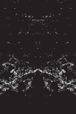 Grunge siyah ve beyaz kentsel vektör doku şablon. Karanlık dağınık toz sıkıntı arka plan kaplaması. Gürültü ve tahıl ile soyut noktalı, çizik, Vintage efekti oluşturmak kolay. Yaşlanma tasarım öğesi