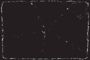 Grunge siyah ve beyaz kentsel vektör doku şablon. Karanlık dağınık toz sıkıntı arka plan kaplaması. Gürültü ve tahıl ile soyut noktalı, çizik, Vintage efekti oluşturmak kolay. Yaşlanma tasarım öğesi