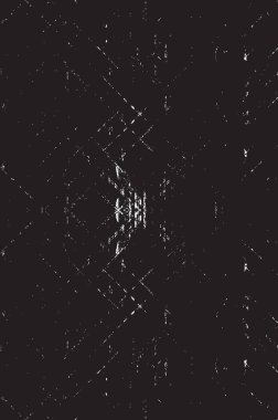 Grunge siyah ve beyaz kentsel vektör doku şablon. Karanlık dağınık toz sıkıntı arka plan kaplaması. Gürültü ve tahıl ile soyut noktalı, çizik, Vintage efekti oluşturmak kolay. Yaşlanma tasarım öğesi