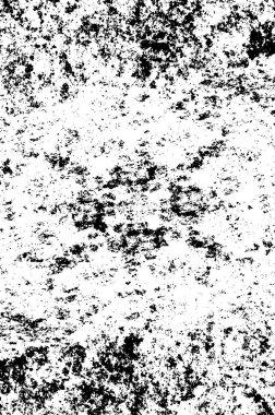 Grunge siyah ve beyaz kentsel vektör doku şablon. Karanlık dağınık toz sıkıntı arka plan kaplaması. Gürültü ve tahıl ile soyut noktalı, çizik, Vintage efekti oluşturmak kolay. Yaşlanma tasarım öğesi