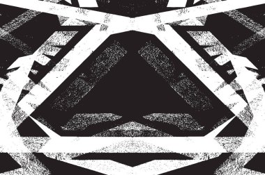 Grunge siyah ve beyaz kentsel vektör doku şablon. Karanlık dağınık toz sıkıntı arka plan kaplaması. Gürültü ve tahıl ile soyut noktalı, çizik, Vintage efekti oluşturmak kolay. Yaşlanma tasarım öğesi