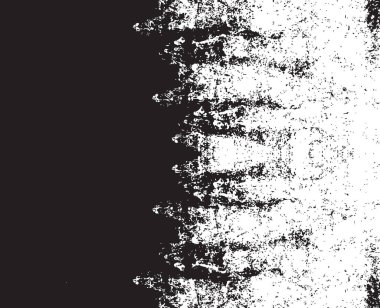 Grunge siyah ve beyaz kentsel vektör doku şablon. Karanlık dağınık toz sıkıntı arka plan kaplaması. Gürültü ve tahıl ile soyut noktalı, çizik, Vintage efekti oluşturmak kolay. Yaşlanma tasarım öğesi