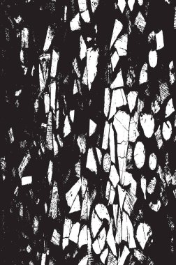 Grunge siyah ve beyaz kentsel vektör doku şablon. Karanlık dağınık toz sıkıntı arka plan kaplaması. Gürültü ve tahıl ile soyut noktalı, çizik, Vintage efekti oluşturmak kolay. Yaşlanma tasarım öğesi