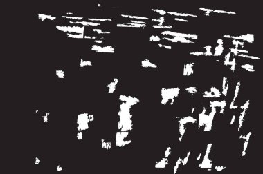 Grunge siyah ve beyaz kentsel vektör doku şablon. Karanlık dağınık toz sıkıntı arka plan kaplaması. Gürültü ve tahıl ile soyut noktalı, çizik, Vintage efekti oluşturmak kolay. Yaşlanma tasarım öğesi