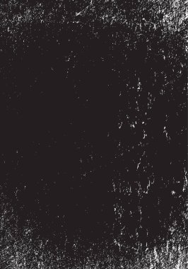 Grunge siyah ve beyaz kentsel vektör doku şablon. Karanlık dağınık toz sıkıntı arka plan kaplaması. Gürültü ve tahıl ile soyut noktalı, çizik, Vintage efekti oluşturmak kolay. Yaşlanma tasarım öğesi