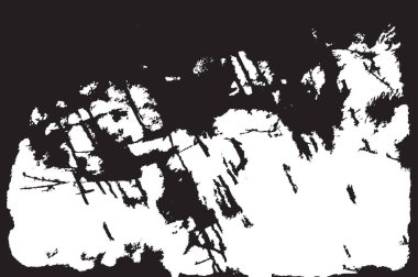 Grunge siyah ve beyaz kentsel vektör doku şablon. Karanlık dağınık toz sıkıntı arka plan kaplaması. Gürültü ve tahıl ile soyut noktalı, çizik, Vintage efekti oluşturmak kolay. Yaşlanma tasarım öğesi