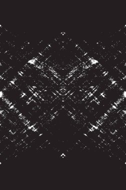 Grunge siyah ve beyaz kentsel vektör doku şablon. Karanlık dağınık toz sıkıntı arka plan kaplaması. Gürültü ve tahıl ile soyut noktalı, çizik, Vintage efekti oluşturmak kolay. Yaşlanma tasarım öğesi