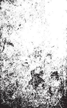Grunge siyah ve beyaz kentsel vektör doku şablon. Karanlık dağınık toz sıkıntı arka plan kaplaması. Gürültü ve tahıl ile soyut noktalı, çizik, Vintage efekti oluşturmak kolay. Yaşlanma tasarım öğesi