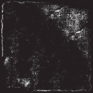 Grunge siyah ve beyaz kentsel vektör doku şablon. Karanlık dağınık toz sıkıntı arka plan kaplaması. Gürültü ve tahıl ile soyut noktalı, çizik, Vintage efekti oluşturmak kolay. Yaşlanma tasarım öğesi