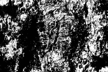 Grunge siyah ve beyaz kentsel vektör doku şablon. Karanlık dağınık toz sıkıntı arka plan kaplaması. Gürültü ve tahıl ile soyut noktalı, çizik, Vintage efekti oluşturmak kolay. Yaşlanma tasarım öğesi