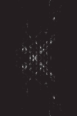 Grunge siyah ve beyaz kentsel vektör doku şablon. Karanlık dağınık toz sıkıntı arka plan kaplaması. Gürültü ve tahıl ile soyut noktalı, çizik, Vintage efekti oluşturmak kolay. Yaşlanma tasarım öğesi