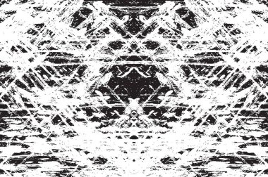 Grunge siyah ve beyaz kentsel vektör doku şablon. Karanlık dağınık toz sıkıntı arka plan kaplaması. Gürültü ve tahıl ile soyut noktalı, çizik, Vintage efekti oluşturmak kolay. Yaşlanma tasarım öğesi