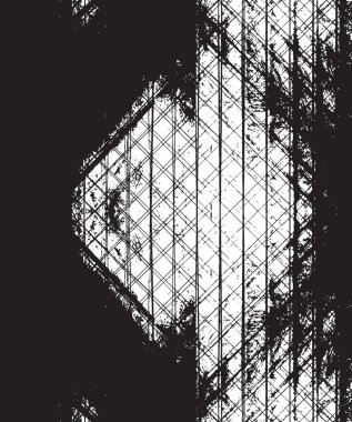 Grunge siyah ve beyaz kentsel vektör doku şablon. Karanlık dağınık toz sıkıntı arka plan kaplaması. Gürültü ve tahıl ile soyut noktalı, çizik, Vintage efekti oluşturmak kolay. Yaşlanma tasarım öğesi