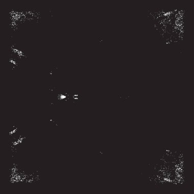 Grunge siyah ve beyaz kentsel vektör doku şablon. Karanlık dağınık toz sıkıntı arka plan kaplaması. Gürültü ve tahıl ile soyut noktalı, çizik, Vintage efekti oluşturmak kolay. Yaşlanma tasarım öğesi