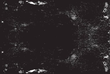 Grunge siyah ve beyaz kentsel vektör doku şablon. Karanlık dağınık toz sıkıntı arka plan kaplaması. Gürültü ve tahıl ile soyut noktalı, çizik, Vintage efekti oluşturmak kolay. Yaşlanma tasarım öğesi