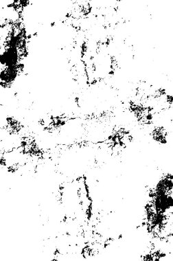 Grunge siyah ve beyaz kentsel vektör doku şablon. Karanlık dağınık toz sıkıntı arka plan kaplaması. Gürültü ve tahıl ile soyut noktalı, çizik, Vintage efekti oluşturmak kolay. Yaşlanma tasarım öğesi