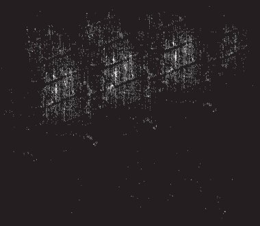 Grunge siyah ve beyaz kentsel vektör doku şablon. Karanlık dağınık toz sıkıntı arka plan kaplaması. Gürültü ve tahıl ile soyut noktalı, çizik, Vintage efekti oluşturmak kolay. Yaşlanma tasarım öğesi