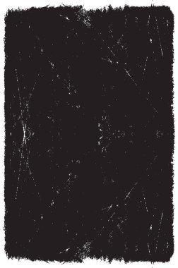 Grunge siyah ve beyaz kentsel vektör doku şablon. Karanlık dağınık toz sıkıntı arka plan kaplaması. Gürültü ve tahıl ile soyut noktalı, çizik, Vintage efekti oluşturmak kolay. Yaşlanma tasarım öğesi