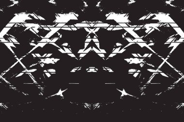 Grunge siyah ve beyaz kentsel vektör doku şablon. Karanlık dağınık toz sıkıntı arka plan kaplaması. Gürültü ve tahıl ile soyut noktalı, çizik, Vintage efekti oluşturmak kolay. Yaşlanma tasarım öğesi