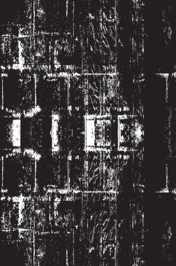 Grunge siyah ve beyaz kentsel vektör doku şablon. Karanlık dağınık toz sıkıntı arka plan kaplaması. Gürültü ve tahıl ile soyut noktalı, çizik, Vintage efekti oluşturmak kolay. Yaşlanma tasarım öğesi