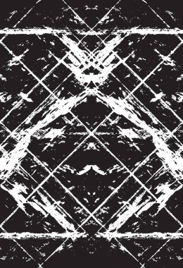 Grunge siyah ve beyaz kentsel vektör doku şablon. Karanlık dağınık toz sıkıntı arka plan kaplaması. Gürültü ve tahıl ile soyut noktalı, çizik, Vintage efekti oluşturmak kolay. Yaşlanma tasarım öğesi