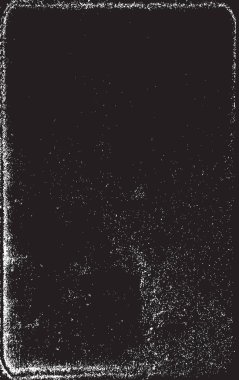 Grunge siyah ve beyaz kentsel vektör doku şablon. Karanlık dağınık toz sıkıntı arka plan kaplaması. Gürültü ve tahıl ile soyut noktalı, çizik, Vintage efekti oluşturmak kolay. Yaşlanma tasarım öğesi