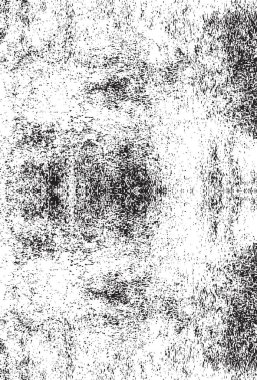 Grunge siyah ve beyaz kentsel vektör doku şablon. Karanlık dağınık toz sıkıntı arka plan kaplaması. Gürültü ve tahıl ile soyut noktalı, çizik, Vintage efekti oluşturmak kolay. Yaşlanma tasarım öğesi