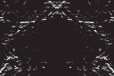 Grunge siyah ve beyaz kentsel vektör doku şablon. Karanlık dağınık toz sıkıntı arka plan kaplaması. Gürültü ve tahıl ile soyut noktalı, çizik, Vintage efekti oluşturmak kolay. Yaşlanma tasarım öğesi