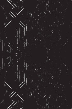 Grunge siyah ve beyaz kentsel vektör doku şablon. Karanlık dağınık toz sıkıntı arka plan kaplaması. Gürültü ve tahıl ile soyut noktalı, çizik, Vintage efekti oluşturmak kolay. Yaşlanma tasarım öğesi