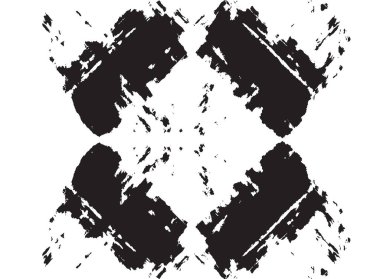 Grunge siyah ve beyaz kentsel vektör doku şablon. Karanlık dağınık toz sıkıntı arka plan kaplaması. Gürültü ve tahıl ile soyut noktalı, çizik, Vintage efekti oluşturmak kolay. Yaşlanma tasarım öğesi