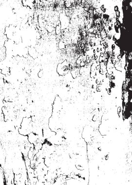 Grunge siyah ve beyaz kentsel vektör doku şablon. Karanlık dağınık toz sıkıntı arka plan kaplaması. Gürültü ve tahıl ile soyut noktalı, çizik, Vintage efekti oluşturmak kolay. Yaşlanma tasarım öğesi