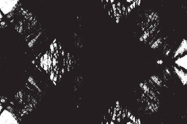 Grunge siyah ve beyaz kentsel vektör doku şablon. Karanlık dağınık toz sıkıntı arka plan kaplaması. Gürültü ve tahıl ile soyut noktalı, çizik, Vintage efekti oluşturmak kolay. Yaşlanma tasarım öğesi